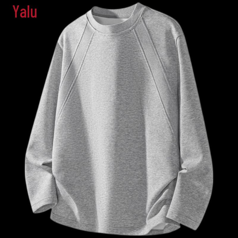 Yalu Men s Heavyweight Deconstructed Long Sleeve T-Shirt XL