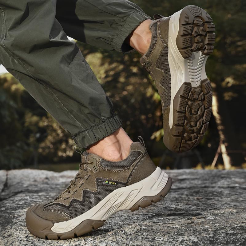 Comfortable Men's Sneakers Casual Shoes Daily Walking Travel Shoes Fashionable Treking Footwear Lightweight Mesh Shoes