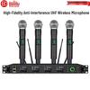 HuiDu BS-G20 Wireless Conference Microphone System: 1-to-2/4 Setup for Professional Stage and Training Environments