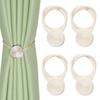 Magnetic Curtain Tieback Clip Buckles Rope Strap Curtain Holdback Bandage  Home Decor