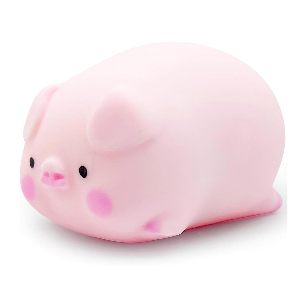 Piggy Squishy Fidget Toys For Adults & Kids - Sensory Stress Relief Ball, Animal-Shaped Squishy Dough For Anxiety Birthday Gift