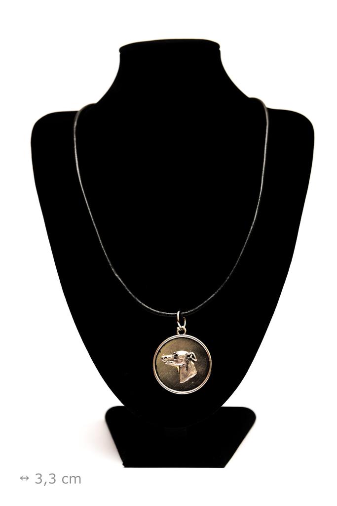Whippet – Necklace with a dog, pendant for a dog mom | Art-Dog