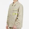 Puma Logo Print Twill Collar Jacket Men Outerwear Brown 536089-64