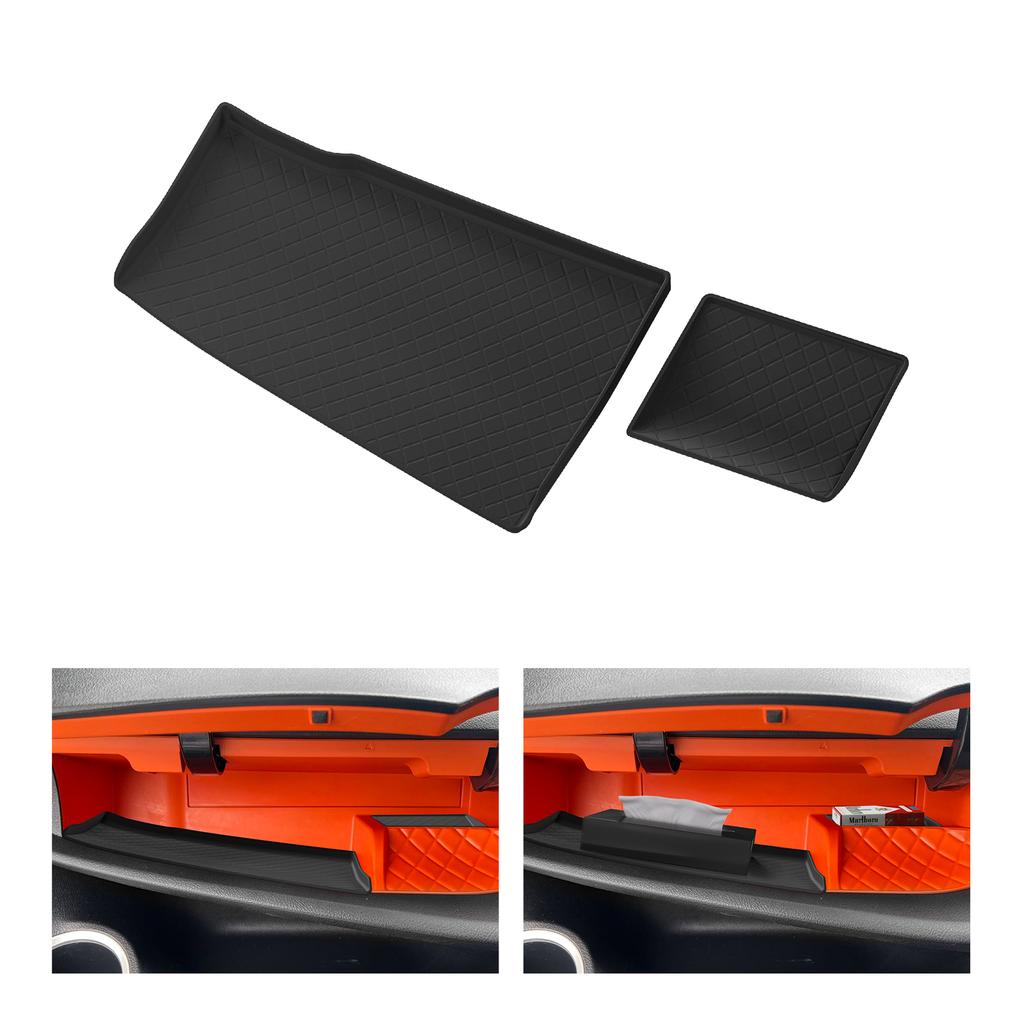 for Toyota Sienta 170 Series 2016-2021 Car Copilot Dashboard Storage Box Tray Silicone Organizer Interior Accessories
