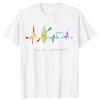 Kayaking Lover My Heartbeat Is A Kayak Vintage Color T Shirt for Men New Tops Tees  Male T Shirt Simple Style Short Sleeve