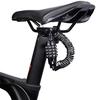 SpyFlyLie Bicycle 180cm Combination Cable Lock for Bicycles and Customizable PIN Lightweight Lock, Long, 4-Digit Motorcycles, Keyless, Password, Code,