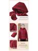 Modern Chinese-Style Hooded Down Jacket for Women: Winter 2025 Trend for Middle-Aged and Elderly