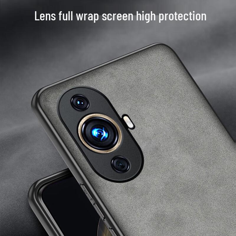 SHIYONG Ledertextur Vollständige Abdeckung Handyhülle für Huawei Nova Serie