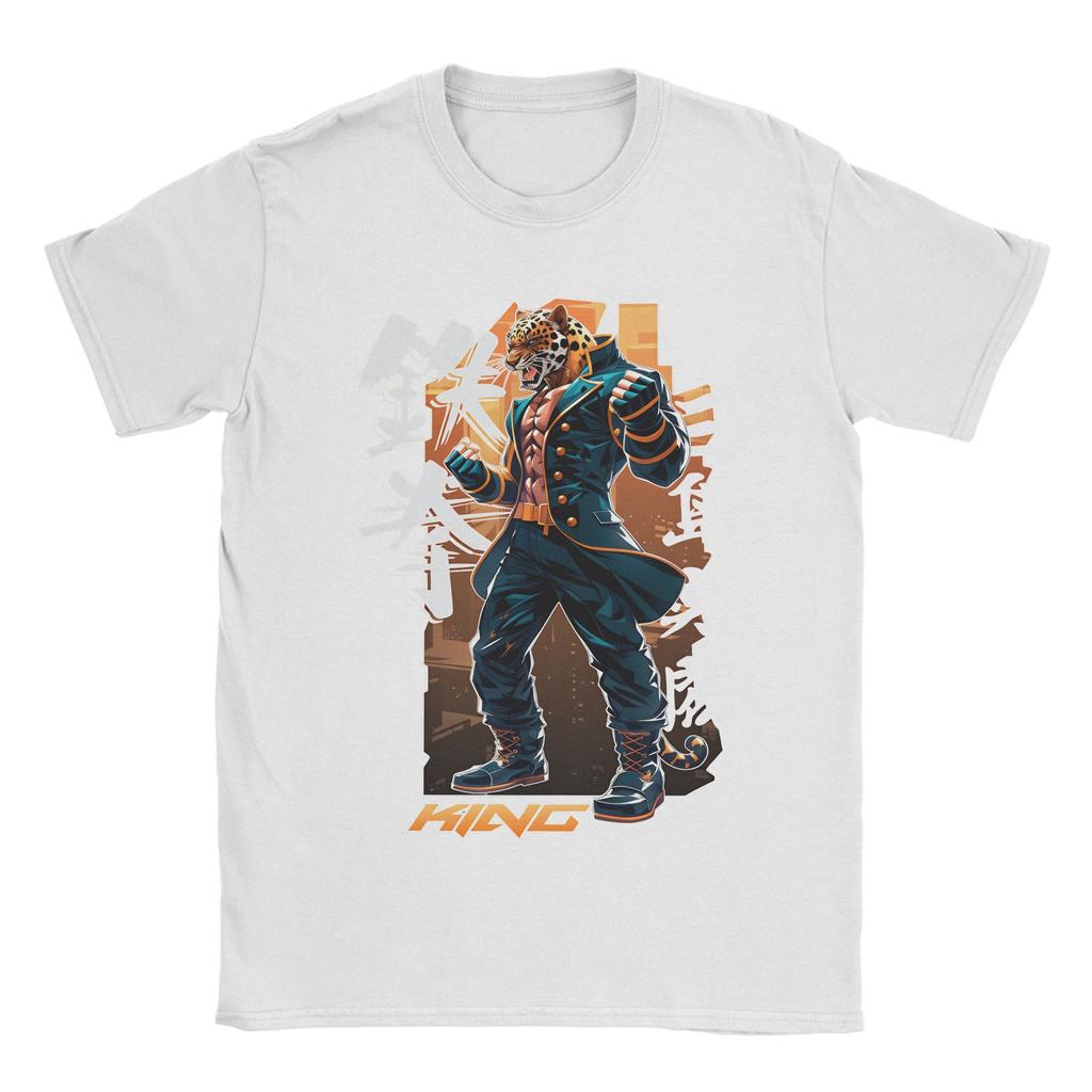 Tekken Japanese Fighting Game TShirt Men Y2K Funny T Shirts Summer Comfortable Hipster Tee Shirt Custom DIY Oversized Clothing