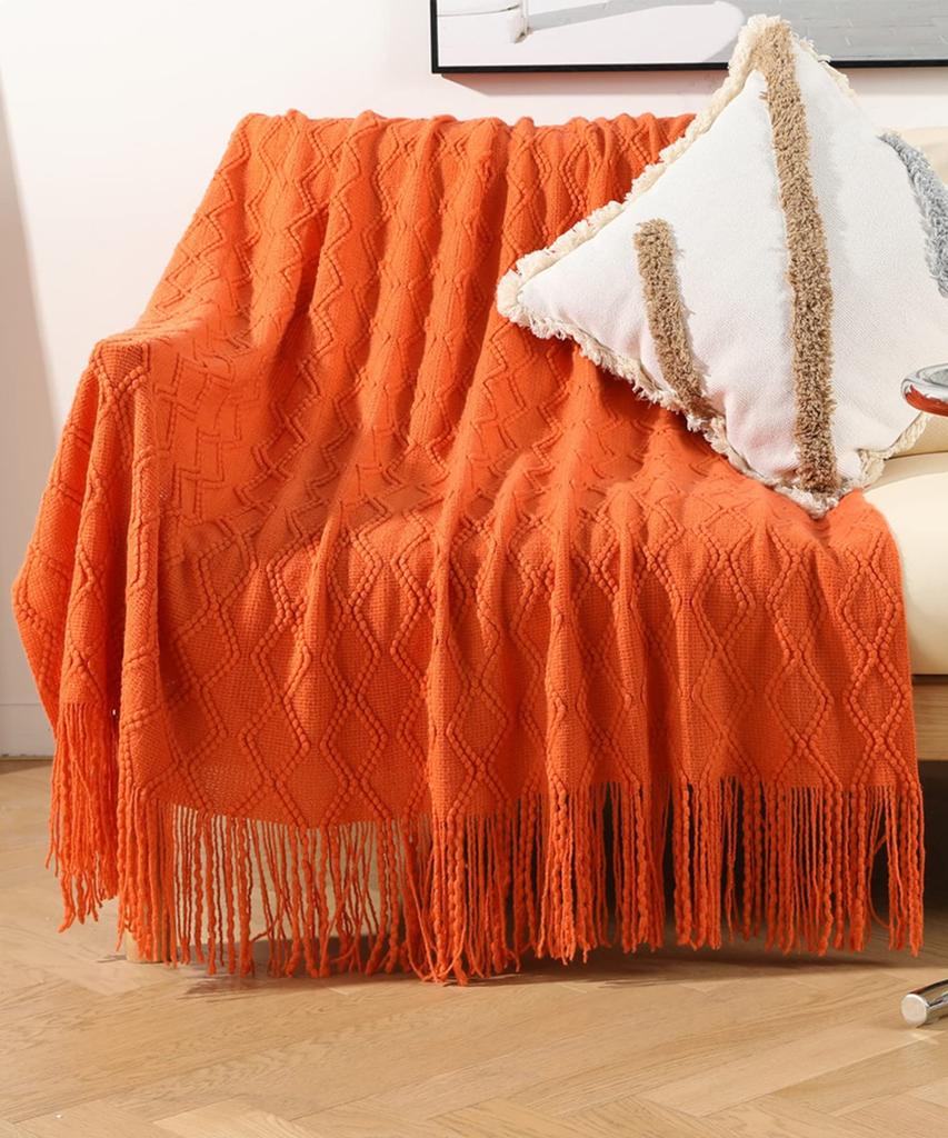 Aimoha Sofa Cover Multi Cover Rug Carpet Multi Rug Mat A Blanket 122 x 188 cm Throw Multi Cover that can also be hung on the sofa (including fringe)