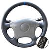 Car Accessories Hand Stitched Artificial Leather RAV4 2006-2009 Scion XB 2008 Steering Wheel Cover For Toyota Yaris Vios