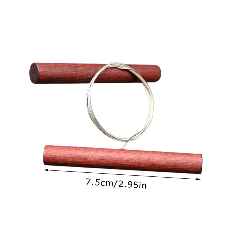 Wire Clay Cutter Wooden Handle Stainless Steel Clay Cutter Wood Clay Cutting Tools Pottery Wheel Tools Ceramic & Pottery