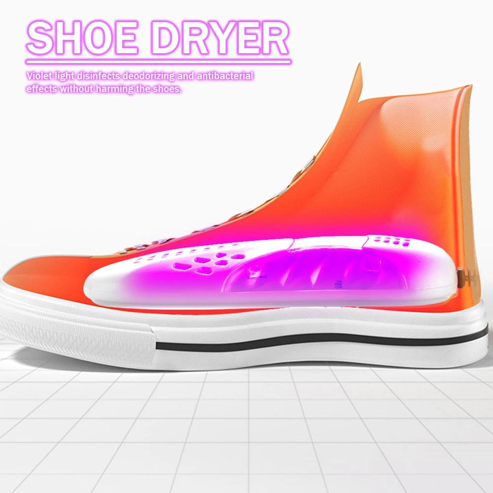Electric Shoe Dryer Foot Protector Boot Odor Deodorant Dehumidify Device Quick Portable Shoes Drier Heater for Winter Rainy Day