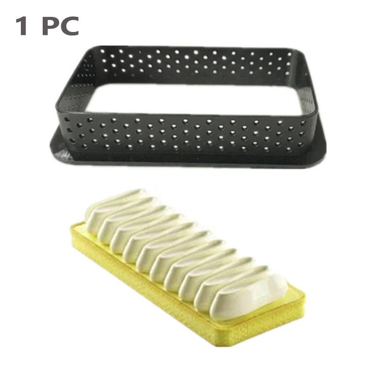 

DIY пирог кольцо форма торт французский десерт формы для выпечки резак круглой формы инструмент для украшения перфорированный круг для мусса