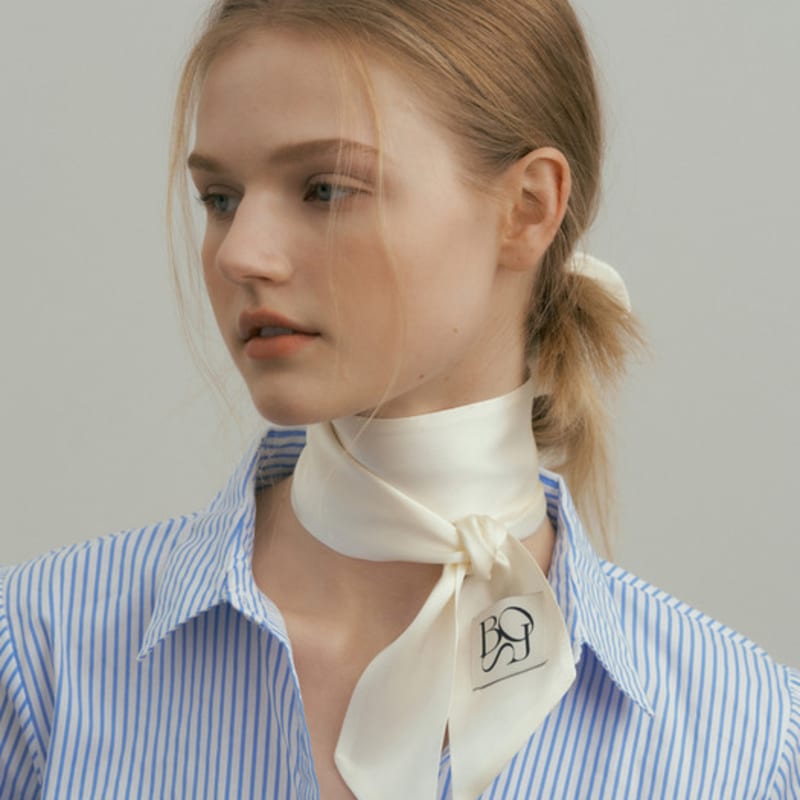 BB’DE SOLI’DE vere silk hair scarf (3 color)