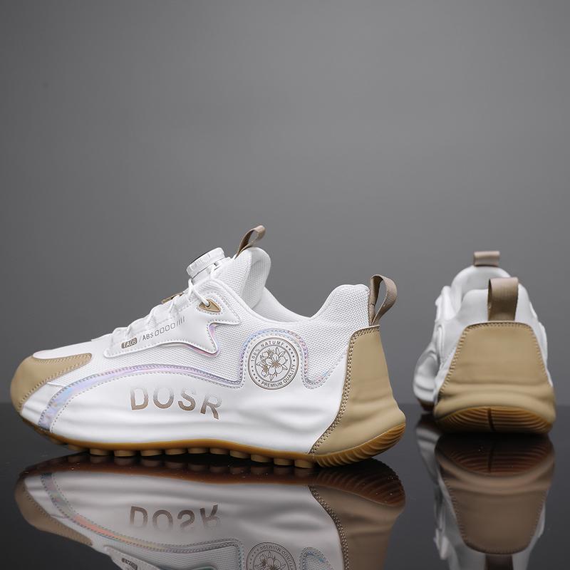 

Роскошная мужская обувь, тренд 2024 года, повседневная обувь, мужская мода, удобные нескользящие сетчатые мужские кроссовки для активного отдыха, нескользящие вращающиеся кнопки 44 39 бежевый