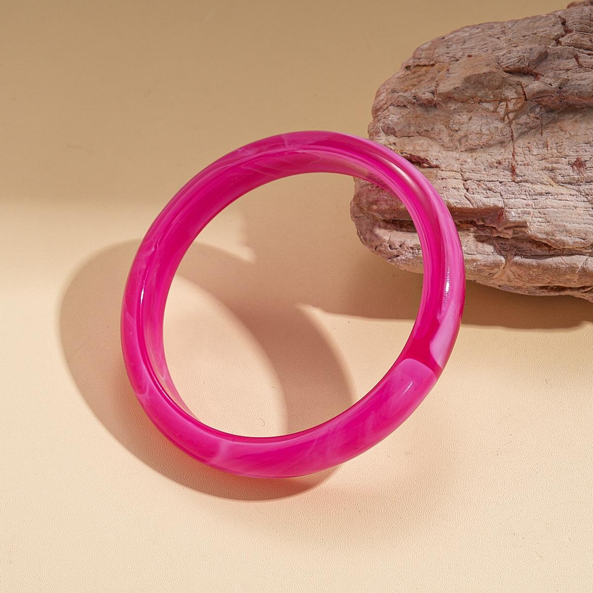 Праздничный стиль акриловый размытый тонкий геометрический браслет модный повседневный нишевые украшения