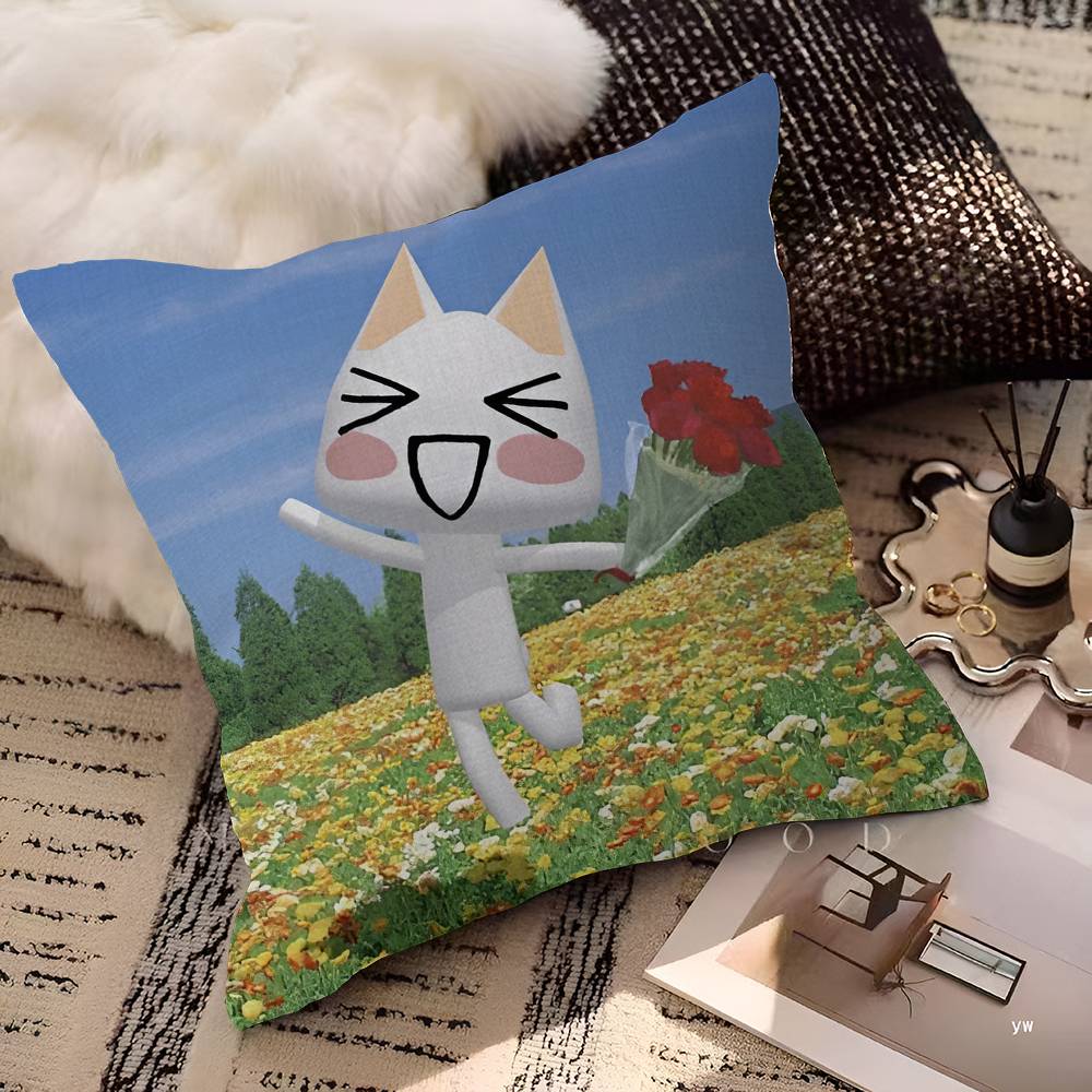 Popular Mascot T-Ttoro I-Inoue Pillow Gift Home Office Decoration Bedroom Sofa Car Cushion Cover Case 45x45