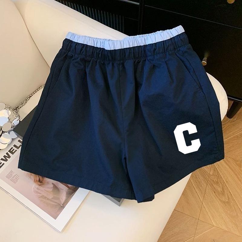 Trendy and Quick-Drying Color Block Shorts for Girls - Summer 2026