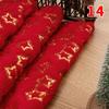 160X50Cm Pv Velvet Gilded Snowflake Velvet Fabric for Christmas Decoration Pillow Cover Women's Hoodie Handmade Diy Sewing Cloth