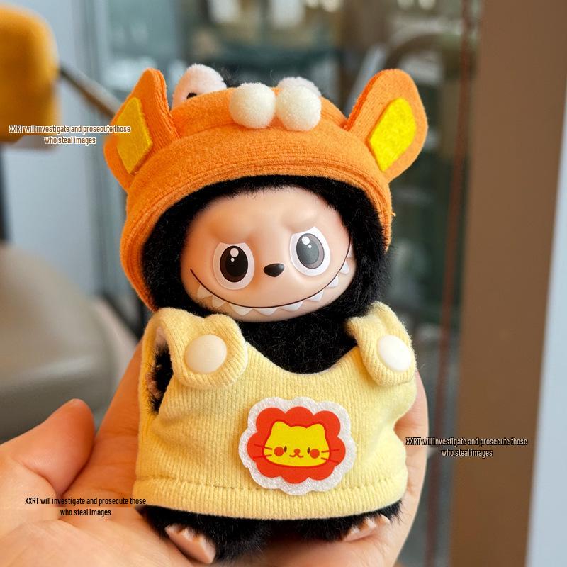 4. Gen Labubu Puppenkleidung 4.0: Heart Code Blind Box Vinylpuppen-Outfit-Zubehör