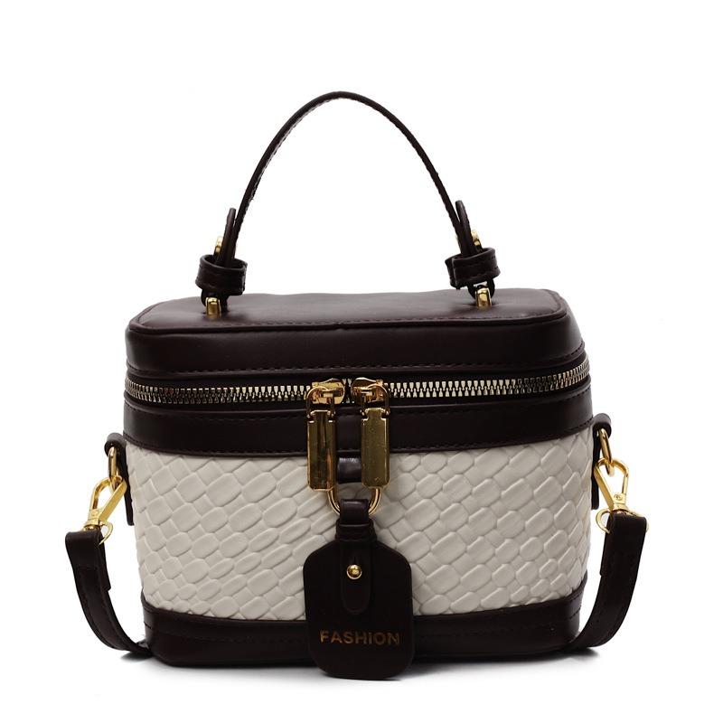 Neue Nischenhandtasche Damentasche Frühling und Sommer exquisite vielseitige PU-Bucket-Bag Pendler-Schulter-Umhängetasche