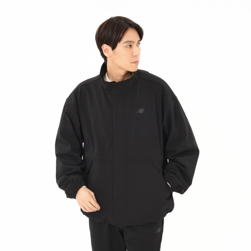 

New Balance куртка с воротником-стойкой Bk черный Amj45191 Bk S