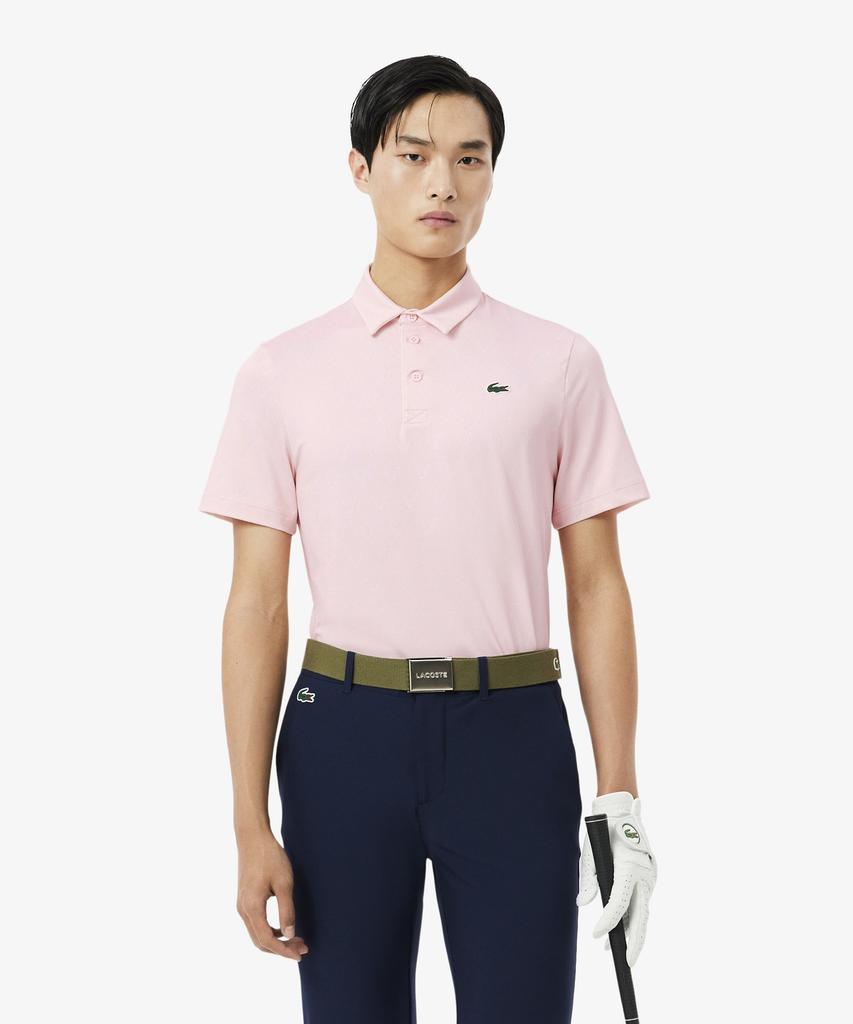 LACOSTE Men'S Golf Aop Short Sleeve Polo Shirt Dh4825-56G T91