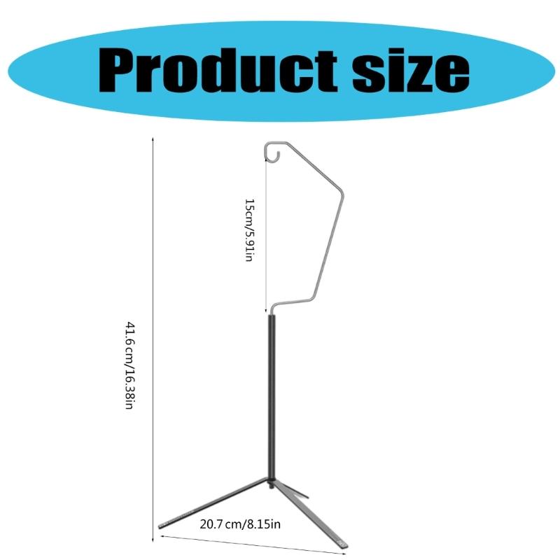 Lampa kempingowa Stojak stołowy Zewnętrzna lampa Stojak wiszący Odpinane uchwyty do lamp Zewnętrzna lampa Stojak wiszący