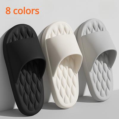EVA-Hausschuhe für Damen und Herren, rutschfest, für den Sommer, große Hausschuhe mit weicher Sohle für den Innenbereich