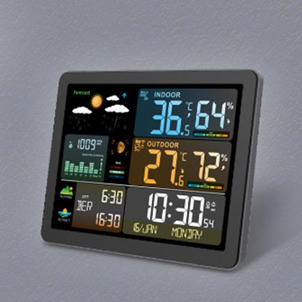 Weather Forecast Alarm Clock Professional Temperature Detector For Living Room