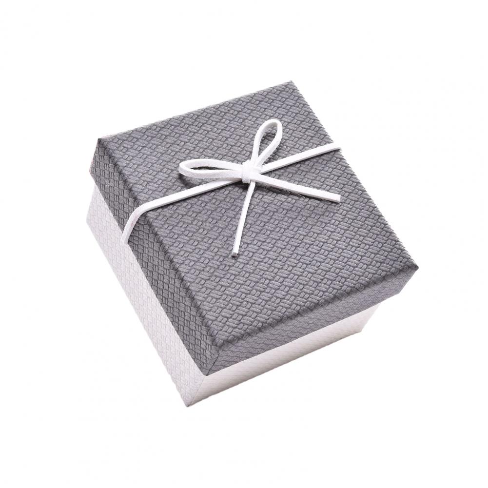 Gift Packaging Box Gift Box with Cushion Rectangle Gift Box with Ribbon Bow Portable Jewelry Packaging with Lid Valentine s Day