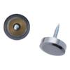 8Pcs Decorative Screws 16mm/18mm/20mm/22mm/25mm Mirror Screws Polished Silver Tone Decorative Cap Stainless Steel Cover Nail
