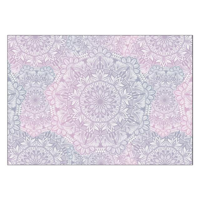 Entrance Door Bohemian Mandala Pattern Carpet Non -Slip Bath Mat Soft Living Room Bedroom Decorative Carpet Mat For Children