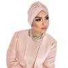 Indian Hat Twist Knot Turban Women Muslim Inner Hijab Beanies Bonnet Hair Loss Headscarf Bandanas Chemo Cap Solid Color Headwrap