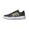 Lite Baller Comfortable Non-Slip Durable Low-Top Skate Shoes Unisex Sneakers Black Gold JR5235