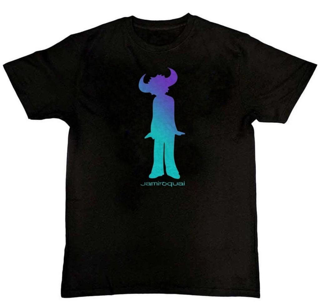 Jamiroquai Buffalo Gradient Graphic Print Mens T-Shirt