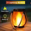 Solar Lantern Flickering Flame Solar Lanterns Weatherproof Waterproof Decoration Light For Party Patio Garden Landscape Backyard