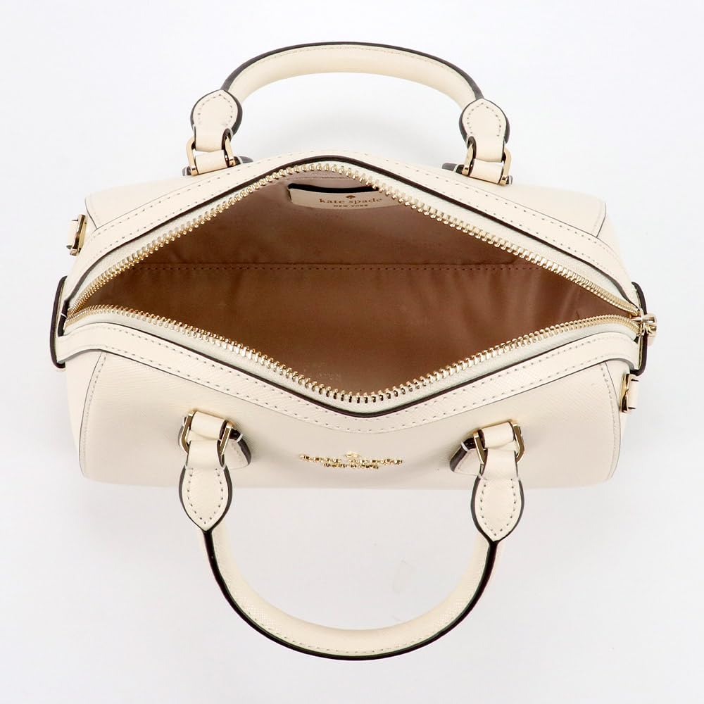 Kate Spade Bag KF493 Meringue Madison Saffiano Leather Duffle Crossbody for Women [Kate Spade] (Shoulder Bag) [Outlet Item] [Brand] [Item]