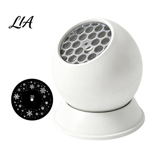 Decorative Projection Device Ocean Theme Projector Light for Kids Room, Rotating Night Light, Adjustable Angle & Brightness, Dynamic LED Atmosphere