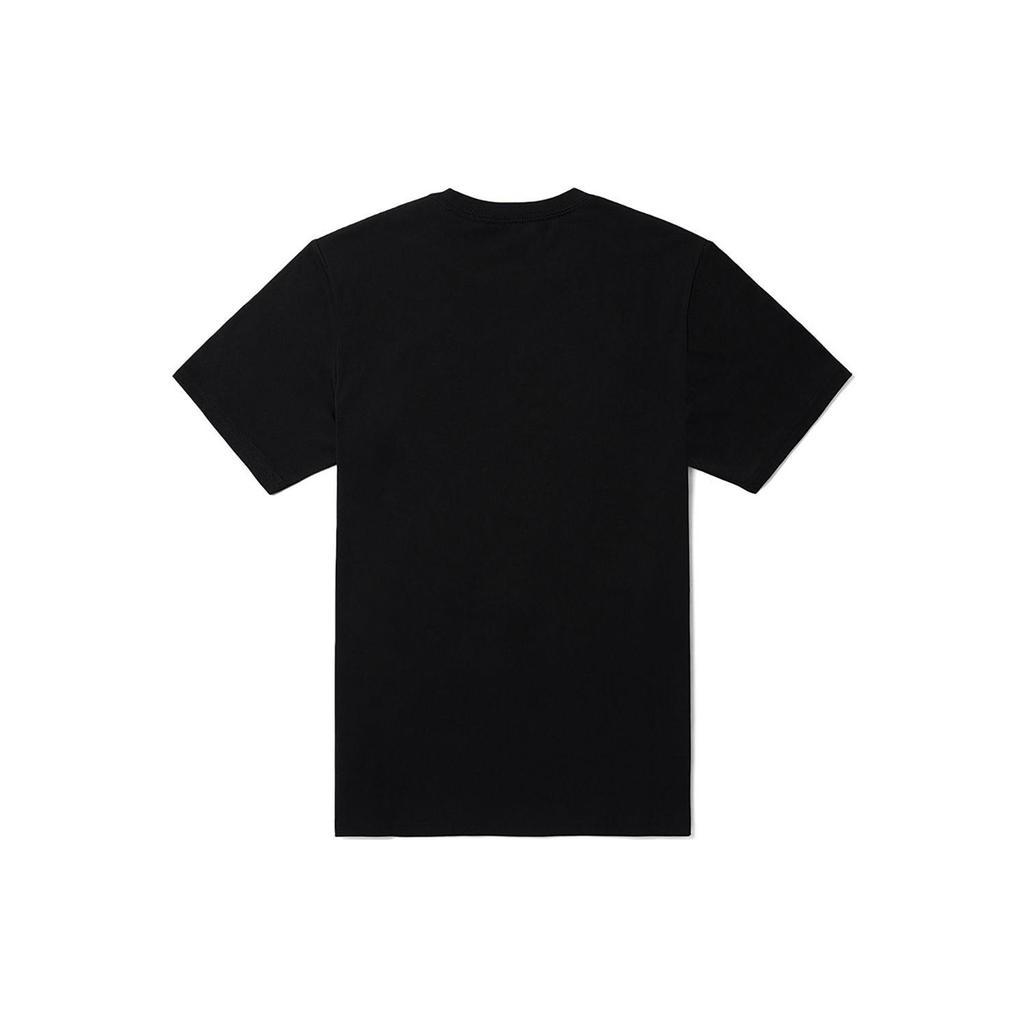 Vans T Shirts Unisex Black Crew Neck Moderate Straight Fit VN0A4MM7BRR