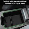 For Renault Dacia Duster 2025 2026 Car Armrest Storage Box ABS Center Console Tray Tidying Organizer Auto Interior Accessories