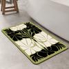 Bathroom Toilet Absorbent Floor Mat Bathroom Door Dirt Resistant Quick Drying Anti Slip Mat