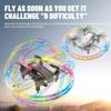 BK2 Mini RC Stunt Rolling Drone With Colorful Lighting Professional Quadcopter Fixed Height Miniature Drones Toys for Boys