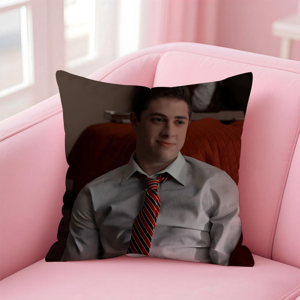 BBen Cross TV Character Cushion Cover Pillow Case Soft Friendly Fabric Concealed Zipper