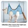 Pet Grooming Suspension Sling Breathable Dog Bath Secure for Nail Trimming