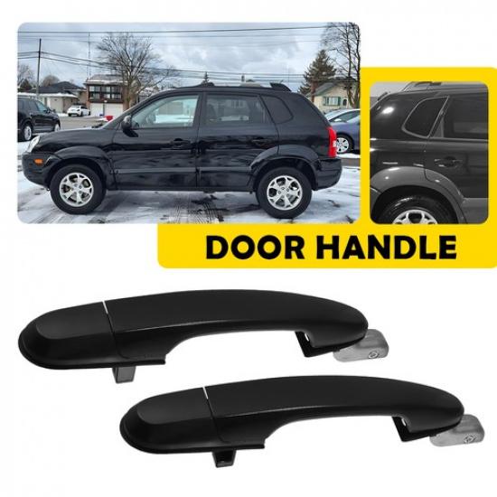 

For 2009 Tucson Edition Outside Door Exterior Black Handle Side Rear Left&Right