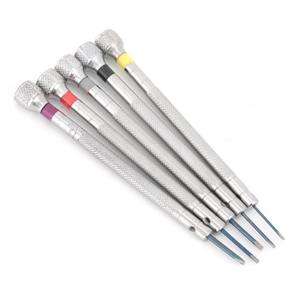 5pcs Flathead Screwdriver Watch Screwdriver Replace Blades Home Accessory Tool  Home Repair 5pcs