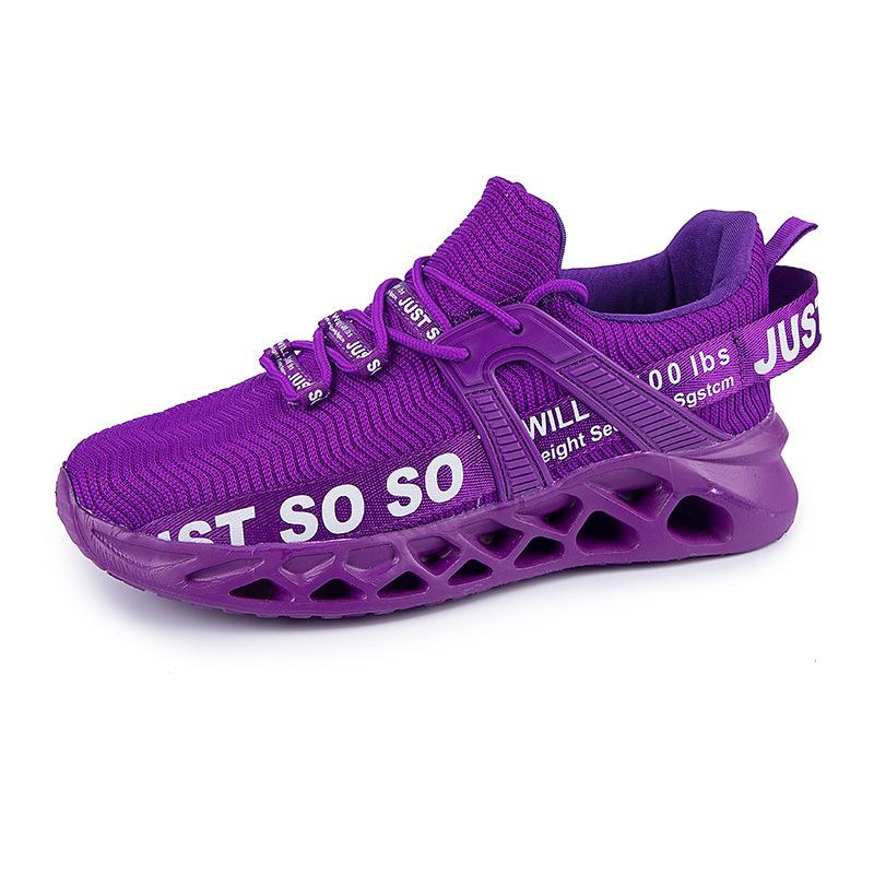 Fashionable Breathable Sports Casual Shoes Anti-Slip Shock-Absorbing Running Shoes Couple Mesh Shoes Women's  Spring Autumn
