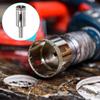 5pcs Diamond Hole Saw Drill Bit 3-18mm Glass Drill Bit for Ceramic/Marble/Granite Stone/Bottles/Tile Cutting [Silver Tone]